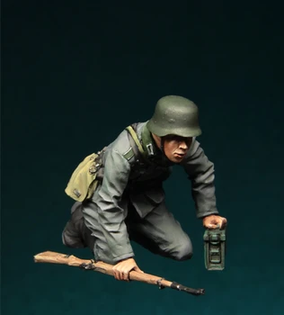 1/35 Smolo Slika Model Komplet Vojaške Zgodovinske Scene Postavitev Pehota v Akciji-065 Nesestavljeni Unpainted Hobi Miniaturni