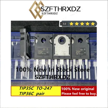 100% NOV ORIGINAL TIP35C TIP36C ZA-247 Dopolnilne moči tranzistorjev