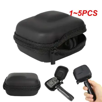 1~5PCS Mini EVA Primeru Kamere dodatna Oprema Zaščitna Vreča za 10 9 8 7 6 5 Črni Šport Fotoaparat PU Škatla za Shranjevanje za Dji