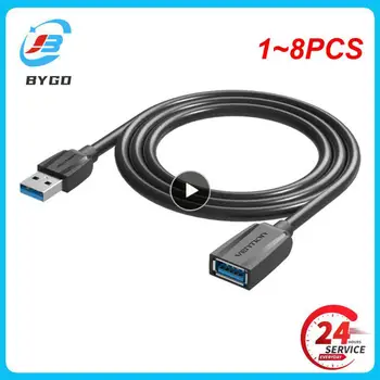 1~8PCS Novo 16Pin OBD2 Na Vrata USB Adapter za Polnilnik Priključek za Kabel Orodje za Diagnostiko, Avto Dodatki
