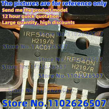 200/100/50PCS IRF540N IRF540 TO-220 Field effect transistor PowerMOSTube 33A 100V Original berljivo stroj