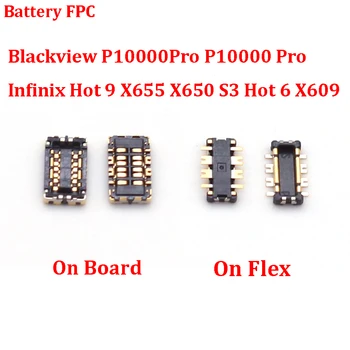 2Pcs Novo Baterijo Flex vpenjalno Držalo FPC Priključek Priključite Odbor Za Blackview P10000Pro P10000 Pro Infinix Vroče 9 X655 X650 S3 6 X609
