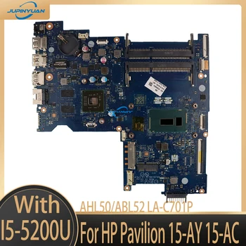 815245-501 815245-001 Za HP Paviljon 15-AY 15-AC Prenosni računalnik z Matično ploščo W/SR23Y I5-5200U CPU R5 M330 GPU AHL50/ABL52 LA-C701P Test