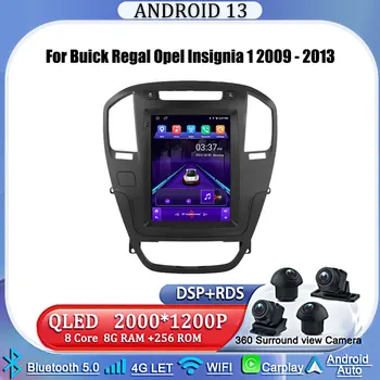 Android 13 avtoradia Za Buick Regal Opel Insignia 1 2009 - 2013 Multimedijski Predvajalnik, 2 Din Stereo Carplay GPS Tesla
