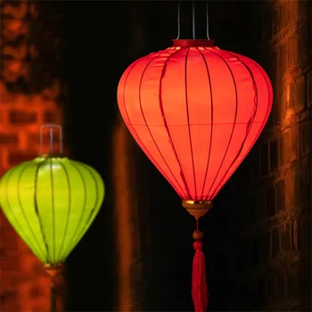 Barva Letnik Sredine jeseni Svile Luči Japonska Kitajska Vietnam Luč Cvetlični Vzorec Luč za Festival Stranka na Prostem