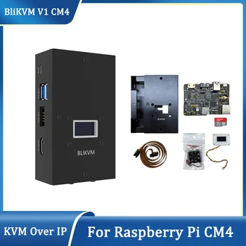 BliKVM V1 CM4 KVM Over IP za Raspberry Pi CM4 HDMI je združljiv 1920x1080@60Hz, Zajem Video CSI PiKVM Open-source KVM