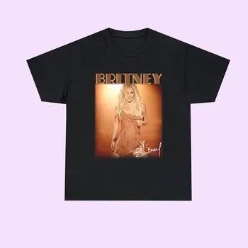 Britney Spears Slavo podpis Darilo Za Ljubitelje Unisex Vse Velikosti Majica 1V2381 dolgimi rokavi