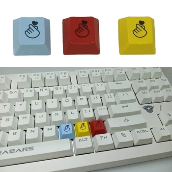 DIY Mehansko Tipkovnico, 1PC Trajne PBT Dye-sub Keycap za Ustvarjalno Češnja Višina Igralne Keycap Engrav