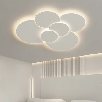 Dnevna soba svetlobe sodobno minimalistično vzdušje 2022 novi dvorani svetlobe minimalističen jedilnico, spalnica smart led stropna luč
