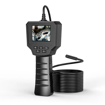 Industrijska Endoskop Kamera Zaslon IPS HD1080P Cevi Kanalizacije Pregled Borescope IP67 Nepremočljiva Led Za Avto Cevi Plastičnih 1 KOMPLET