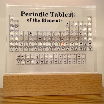 JOLJOL Periodična Tabela 83 Vrst Realni Elementi v Notranjosti, Akril Periodnega sistema Elementov Vzorcev