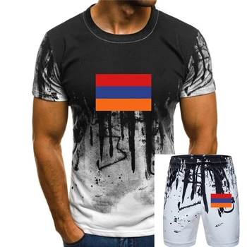 Moške Armenija t shirt Meri tee majica S-3xl Trend Fit Priložnostne Poletje Slog, Družina majica