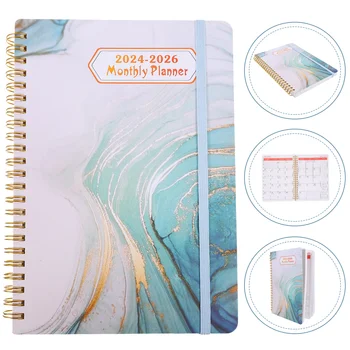Notebook Koledar 2024-2026 Načrtovalec Beležnica Načrtovanje Beležnica Opomba Knjigo Študijskem Načrtovalec