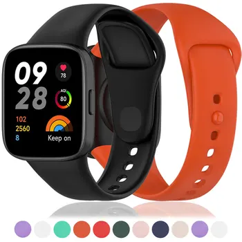 Trak za Xiaomi Redmi Watch 3 Band Šport Silikonski Zapestja Zamenjava Opreme Smartwatch Band Nepremočljiva Redmi Watch