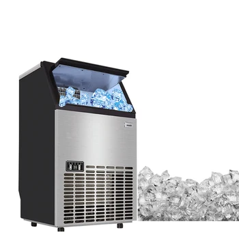 Visoka Zmogljivost Komercialne aparat za Led 220v Avtomatsko Hitro Ice Cube Oblikovalni Stroj