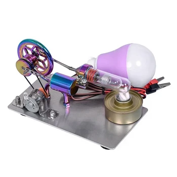 Vroč Zrak Stirling Motor Modela, Generator Motor Fizike Preizkusa Znanost Igrača Izobraževalne Znanosti Igrača