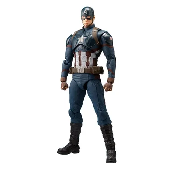 Vroče Igrače Marvel Avengers Captain America Dejanje Slika Shf Super Junak Model Lutka Igrače, Darilo za Fanta, Zbirka Okraski