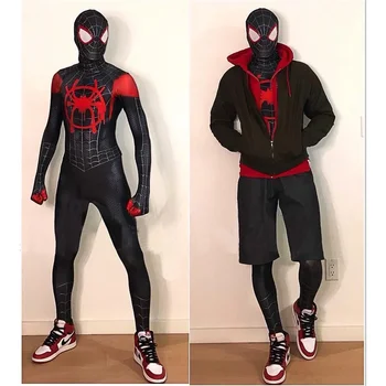 Vroče Igrače Parka Myers Spiderman Hlačne Nogavice Za Odrasle Človek Cosplay Superheroj Halloween Kostum