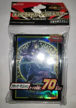YuGiOh Rush Dvoboj Dark Čarovnik 70 Kos Card Protector Rokav Japonski ZAPRTI