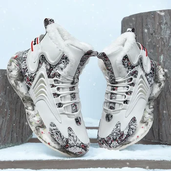 moški čevlji 2023 Nove Zimske Copate Toplo Moški Čevlji Nepremočljiva Non-Slip Plišastih Copati Moški športni čevlji Čevlji za Moške Superge Pozimi